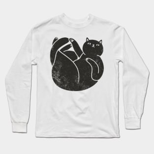 Big black cat Long Sleeve T-Shirt